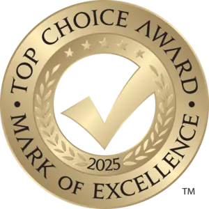 Top Choice Medical Spa Award 2025 – LMC Laser Medical Clinic