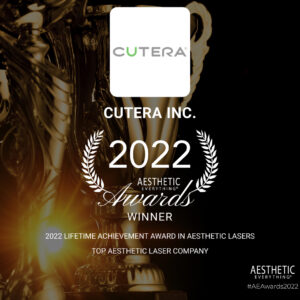 Cutera 2022 Award Winner Badge