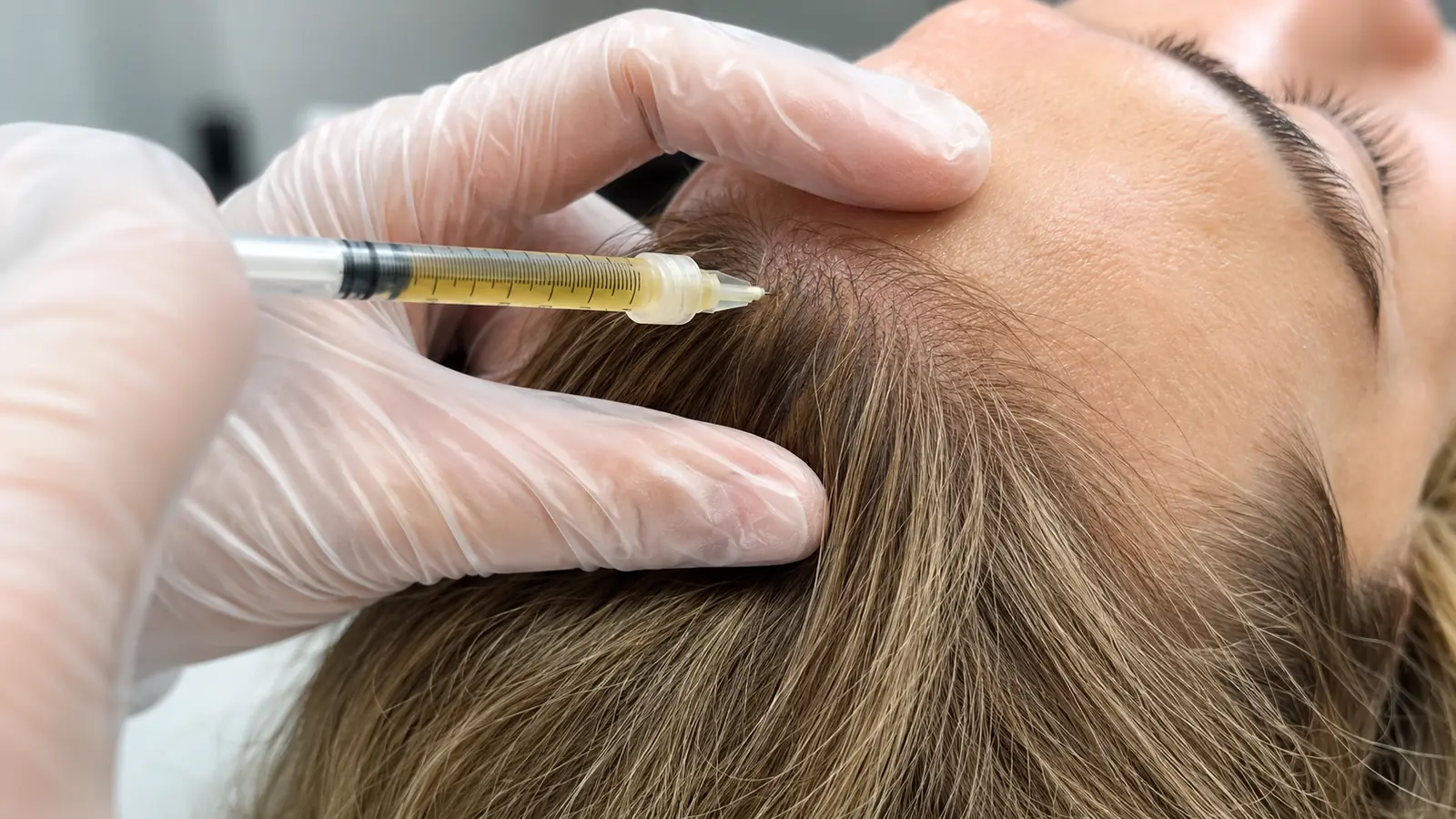 PRF hair treatment for thinning hair at LMC Laser Medical Clinic in Richmond Hill